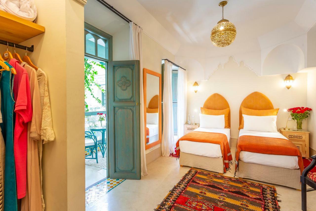 Riad Azahar مراكش المظهر الخارجي الصورة